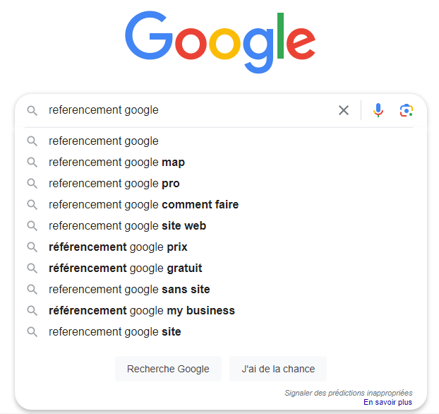 referencer google map