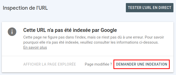 faire indexer son site par google