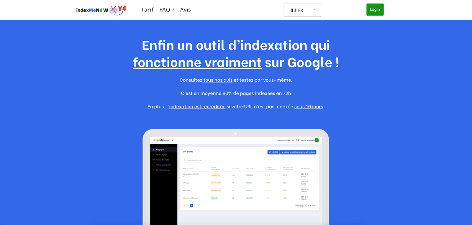 indexer son site google
