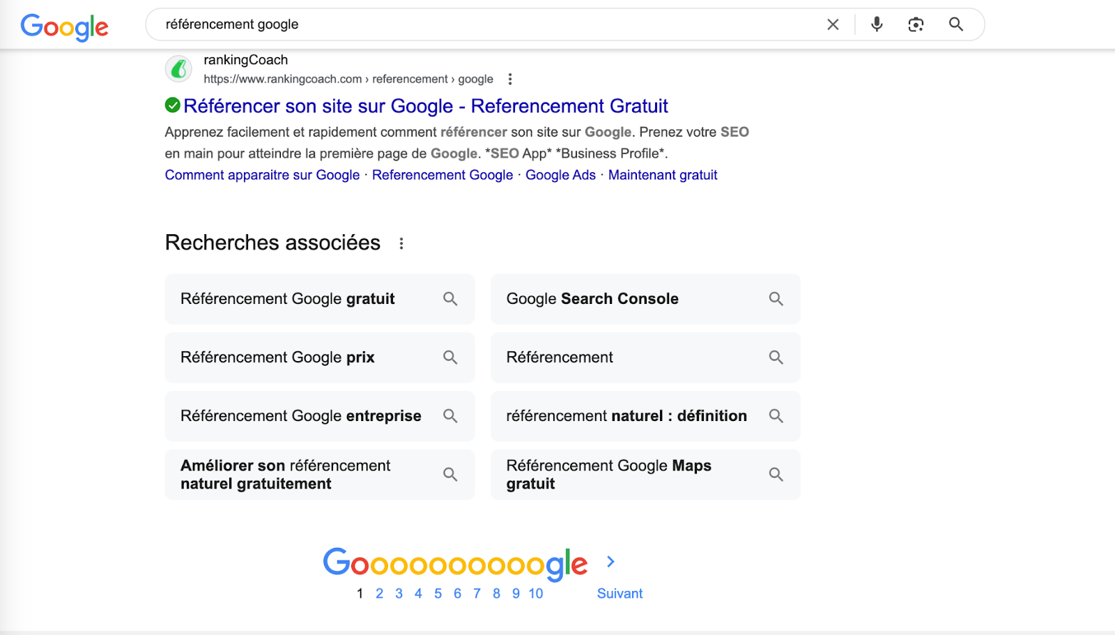 referencer google gratuit